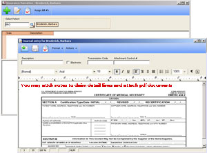 Screen | Medical Insurance Billing Software